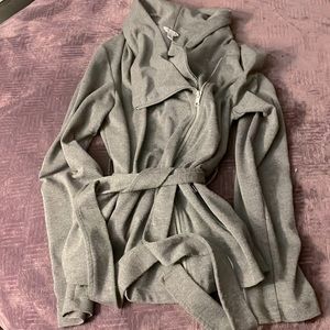 Women’s. Guess. Zip up. Jacket. Gray